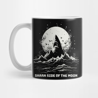 Shark Side of the Moon | Shark Enthusiast Tee Mug